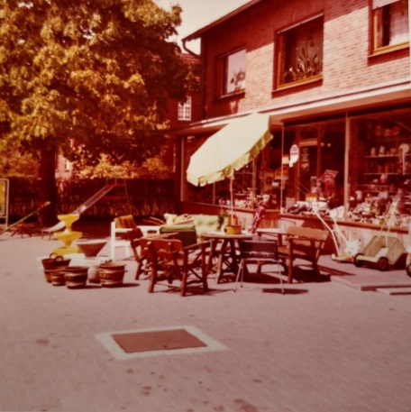 Das Geschäft der Familie in Dorsten- Rhade, ca. 1976, Foto: privat